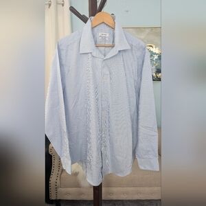 Calvin Klein Infinite Non Iron Slim Fit Stretch Collar Dress Shirt Size 2XL